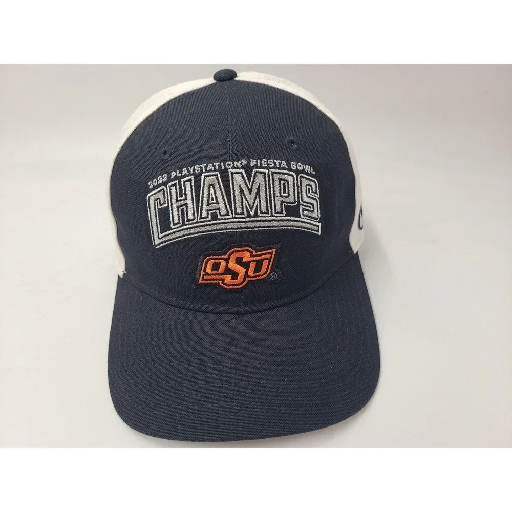 Oklahoma State University Cowboys 2022 Fiesta Bowl Champs Nike Snapback Hat‎ Cap